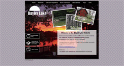 Desktop Screenshot of bayleslakehoa.com